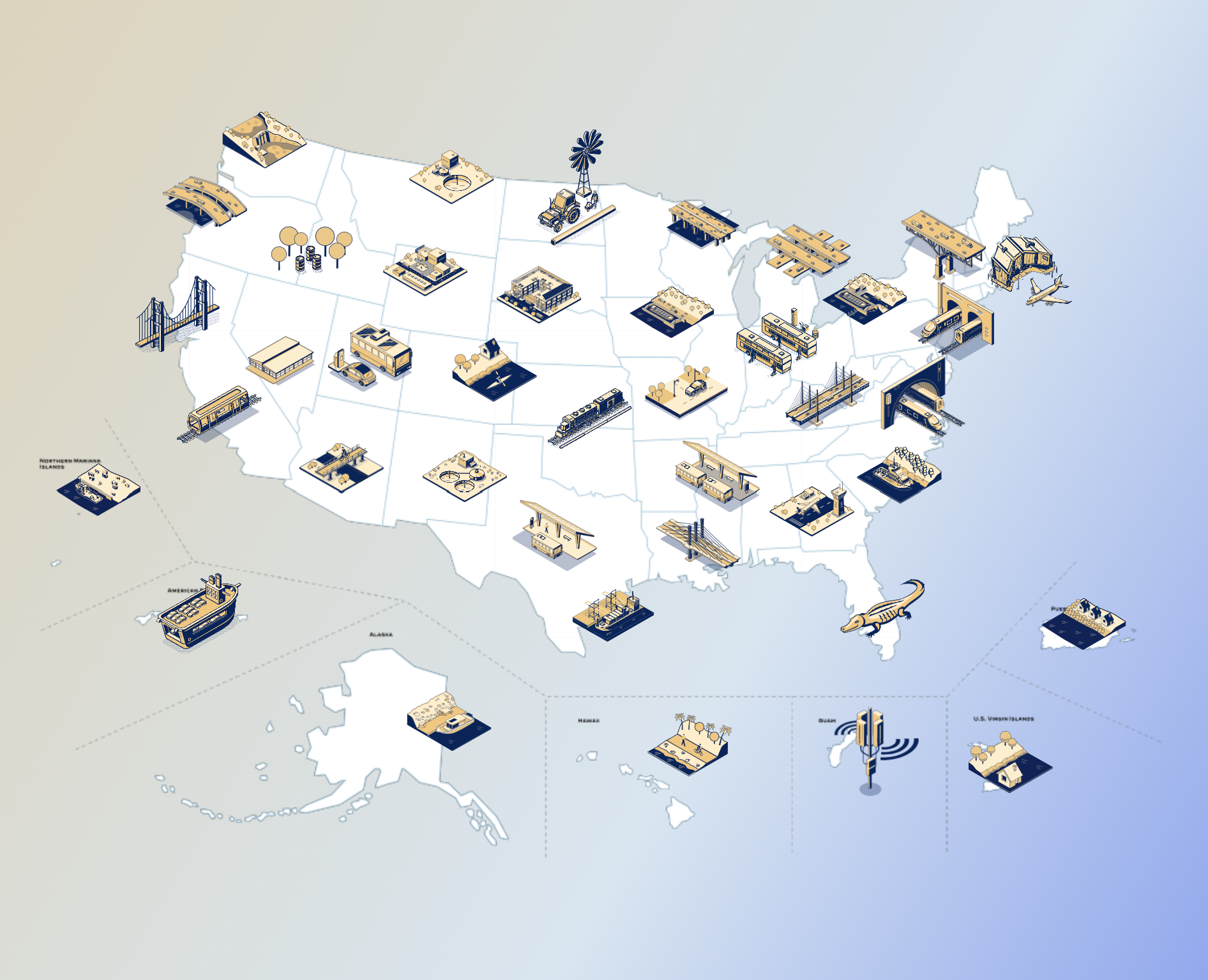 How can United States of America a.k.a. USA invest in infrastructure improve resilience in high-impact storms?