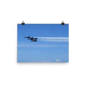 5 Blue Angels Poster